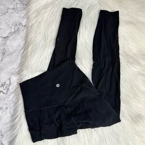 Lululemon Black Align Nulu Workout Leggings 2